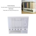thumbnail image 4 of Rice Dispenser Box, Airtight 22lb PP Wall Mounted Dry Food Dispenser Space Saving Multipurpose  for Home, 4 of 7