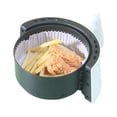 thumbnail image 3 of Air Fryer Liners Disposable 100 Pcs,6.3 Inch Paper for Air Fryers | Round Unbleached Parchment Paper, Non-Stick, Greaseproof for Baking, Roasting, Microwave, Oven, Airfryer Basket Accessories (White）, 3 of 8