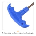 thumbnail image 5 of Uxcell 5Pcs H4 T-Handle Hex Wrench 4mm S2 Steel T-Key Inner Hexagon Spanner Repair Tool, 5 of 5