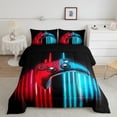thumbnail image 2 of Castle Fairy Gradient Gamer Twin Comforter Sets,Video Game Bedding Set, 2 of 8