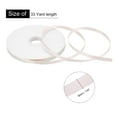 thumbnail image 2 of Uxcell 1/4" 33 Yard Double Faced Solid Satin Ribbon Polyester Fabric for Gift Party Wedding Floral Decoration Pale Pink, 2 of 7