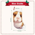 thumbnail image 3 of Defioc Cartoon Guinea Pig for Christmas Stockings 18" Personalized Holiday Stocking for Family, Farmhouse Decor, Xmas Tree Decoration, 1 Pack, 3 of 7