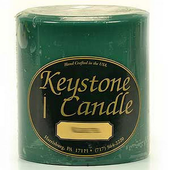 1 Pc Balsam Fir 4x4 Pillar Candles 4 in. diameterx4.25 in. tall