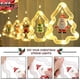 thumbnail image 3 of BLOOMWIN Christmas Window Lights, 3m Christmas Curtain Lights USB Xmas Tree Fairy Lights Novelty Window Winter Decorations for Bedroom Indoor Home, Wa, 3 of 5