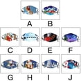 thumbnail image 3 of relayinert Christmas Themed Face Mask Dustproof Breathable Printing Mask with Elastic Ear Band Type 3, 3 of 7