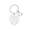 Style H, variant on Initial Alphabet Letter A-Z Keychain for Women Men Purse Handbags Metal Alphabet Initial Letter Pendant Keyring Gift
