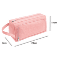 thumbnail image 2 of Estuche para lápices de gran capacidad, estuche para rotuladores, bolsa de almacenamiento con cremallera, bolsa de papelería Adepaton CPB-US-XD149-1, 2 of 5