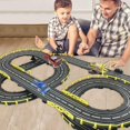 thumbnail image 2 of Toy Cars With 5 Flashing Led Lights Racing Car Track Accessories Compatible With Tracks With Most Track Cars For Boys And Girls (3 Pack), 2 of 5