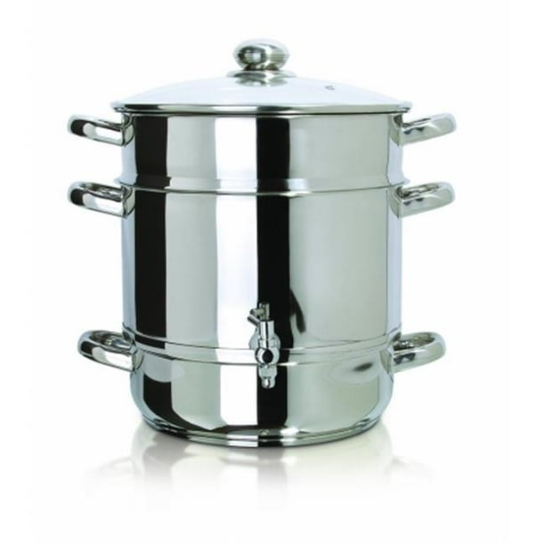 Euro Cuisine EC9500 Stainless Stove Top Steam Juicer