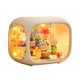 thumbnail image 1 of Vitrina WMM para figuras con soporte ajustable con luz, 1 of 7