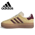 thumbnail image 3 of Adidas Originals Gazelle Bold - Zapatillas de skate informales para mujer, de gamuza, con suela gruesa, antideslizantes, para caminar al aire libre, 3 of 5