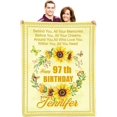 thumbnail image 4 of 50Th Birthday Gift, Birthday Blanket, 50Th Friendship Throws Blanket Gifts Birthday, Birthday Blanket for Women Daughter Grandma, Ladies Gifts for Birthday, Happy Birthday Friend Gift A1, 4 of 5