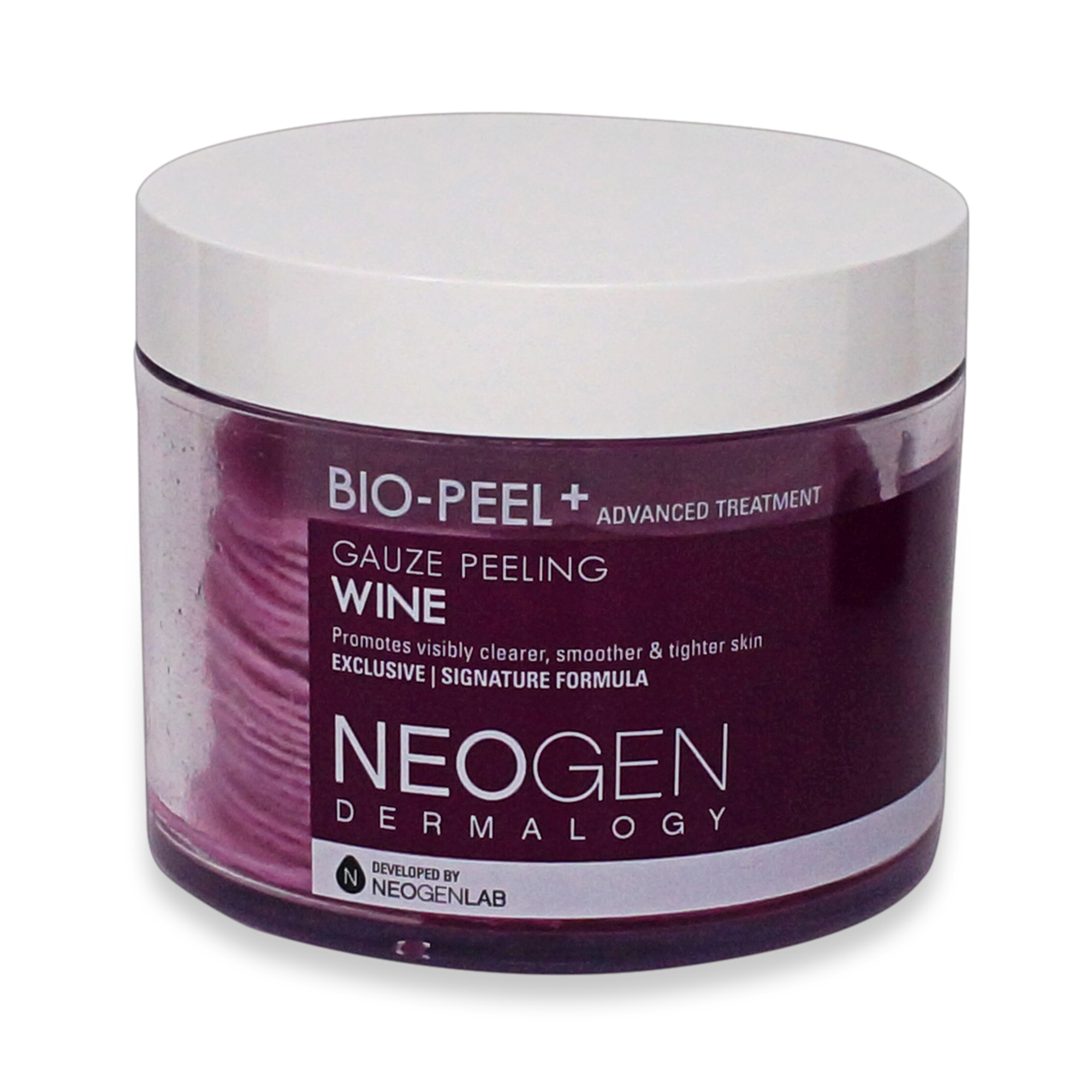 Neogen Neogen BioPeel Gauze Peeling Wine Wipes, 30 Count