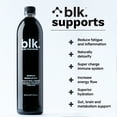 thumbnail image 4 of blk. Natural Mineral Alkaline Water, ph8+ Fulvic & Humic Acid Extract, Trace Minerals, Electrolytes, Hydrate with Essential Minerals, 33.8 oz, 1L, 12 Pack, 4 of 7