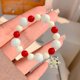 thumbnail image 4 of onlyliua para Interior/Exterior Pulsera Navideña con Dibujos Animados, Bonita Pulsera de Cuentas, Joyería de Mano, Regalo de Navidad, 4 of 6