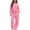 Pink, variant on Girls Athletic Outfit Sets, Running 2 Piece Long Sleeve Casual Girls' Clothing Sets Pink Size 7-8 T