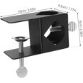 thumbnail image 5 of Woeilo Torch Base Adjustable Deck Clamp Deck Bracket Fixture Porch Clamp Fixer Metal Black, 5 of 5