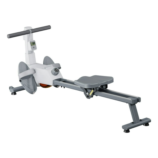 KFFKFF Magnetic Rowing Machine,16-Level Quiet Resistance Adjustable, Foldable Rower Machine for Home, 350 LBS Weight Capacity, Row Machines