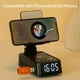 thumbnail image 5 of Soporte para teléfono celular, altavoz Bluetooth con reloj, iFKOO Gifts, 5 of 7