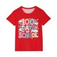 thumbnail image 2 of Fiudx Camiseta para Niños, Suave Mezcla de Poliéster, Cuello Redondo Moderno, Manga Corta Cómoda, Uso Diario Informal, Moda para Niños y Niñas, Lavado a Mano., 2 of 6
