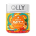 thumbnail image 4 of OLLY Hello Happy Gummy Worms, Saffron ExtraCount, Vitamin D, Tropical Zing Flavored, 60 Count, 4 of 16