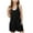 Black-kids jumpsuits, variant on MKOSPLRT Jumpsuits for Girl Shorts 4-15 Years Scoop Neck Sleeveless Tank Top Romper Shorts Solid Racerback Wide Leg Jumpers with Pocket