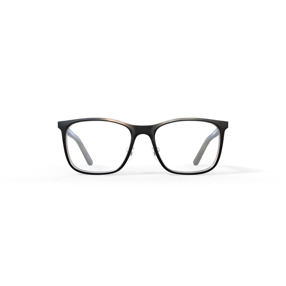 Ray-Ban Youth 0RY9551V Prescription Eyeglasses with Case, Size 48, Demo Lens/Black on Arista