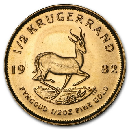 1982 South Africa 1/2 oz Gold Krugerrand