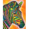 thumbnail image 2 of Dean Russo Collection 12x14 White Modern Wood Framed Museum Art Print Titled - Zebra, 2 of 4