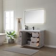 thumbnail image 2 of Miseno Mv701548 Leiza 48" Free Standing Single Basin Vanity Set - Classical Gray, 2 of 7