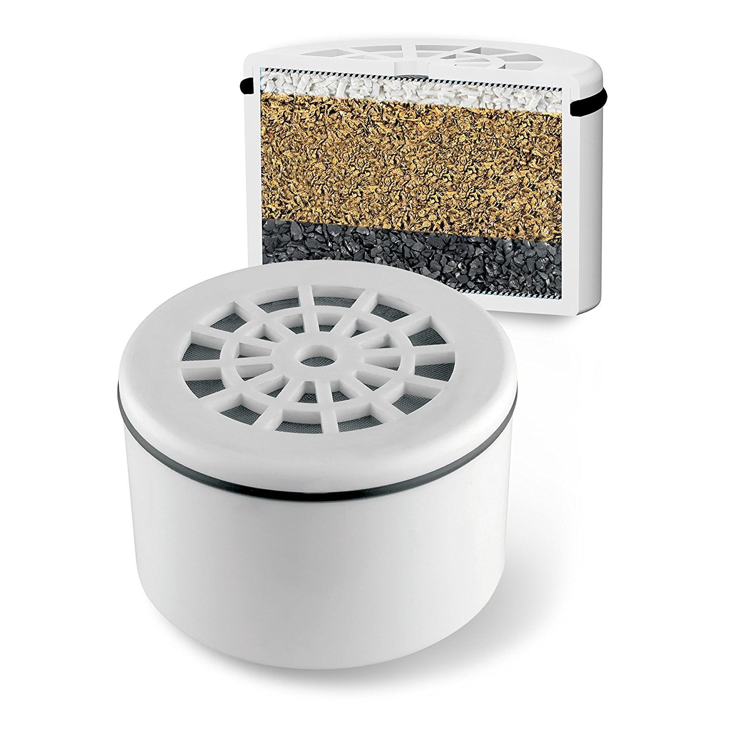 AquaCare by HotelSpa® 1139 Replacement Disposable 3 Stage Cartridge for use with Advanced High Intensity Super Compact Universal Shower Filter or Filtered Shower Heads/Handheld Showers by HotelSpa®