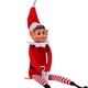 thumbnail image 2 of Estantería Hada Navidad Muñeca Novedad Largo Bendy Naughty Boy Elf () Rojo, 2 of 5