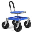thumbnail image 3 of Gardening Rolling Seat Height Adjustable Rolling Garden Cart 360 Degree Swivel Gardening Stool Portable Folding Garden Workbench for Gardeners and Seniors, 3 of 12