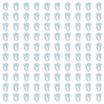 thumbnail image 1 of Anneau de Colle pour Extensions de Cils, Support de Pigments en Forme de Cœur 100 Pcs pour Faux Cils Outils Bleu, Blanc, 1 of 8