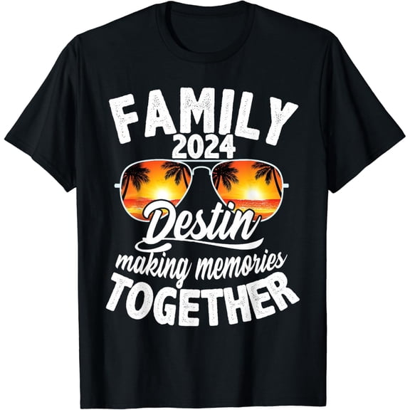 Destin Florida Vacation 2024 Matching Family Group T-Shirt mens t shirt，black，women，funny，misfits，men，journey