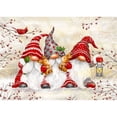 thumbnail image 1 of Kits de pintura de bricolaje FLhrweasw Diamond Drill Winter Goblin 5D decoración de pared redonda completa, 1 of 9
