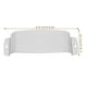 thumbnail image 2 of unbranded 1Jgo Accesorio Para Bajo Cubierta De Pickup Metálica Duradera Y Fácil De Limpiar Plata, 2 of 8