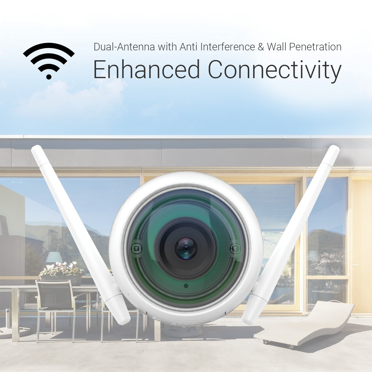 Ezviz C3wn 1080p Outdoor Wifi Bullet Camera Weatherproof Smart