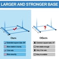 thumbnail image 4 of SHIWEI Gymnastics Training Bar- Height Adjustable 3' to 5' Horizontal Kip Bar for Kids, 4 of 4