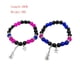 thumbnail image 3 of Hot6sl Ofertas y Liquidaciones Pulsera Elástica con Cuentas de Amor para Hombre y Mujer, con Imán, 3 of 7