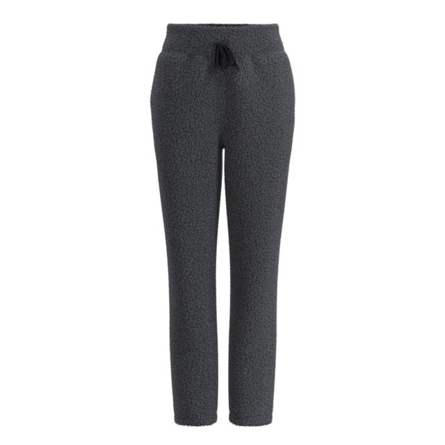 Pantalón de Pijama George para Hombre Talla EG Polar Color Negro, pantalón de pijama de corte clásico en tela polar negra con textura suave, resorte y cordón ajustable en la cintura para mayor comodidad y ajuste, ideal para descanso y uso en otoño e invierno en casa.