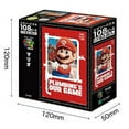 thumbnail image 2 of 108 Piece Jigsaw Puzzle Super Mario Brothers Mario (7.2 x 10.2 inches), 2 of 5