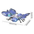 thumbnail image 6 of syligr Remote Control Mechanical Butterfly Toy, 10x9x2 Inch RC Flying Insect with Spray Function, 2.4G Simulation Animal Toy, for Kids, Parent-Child Interaction, Gift, 6 of 6