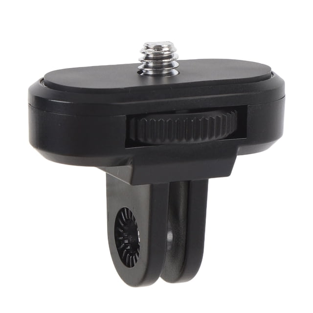 Action Camera 1/4 Inch Adapter, Stainless Steel Screw ABS Scratch Resistant 1/4 Inch Adapter Screw Head Camera Mount for Selfie Sticks