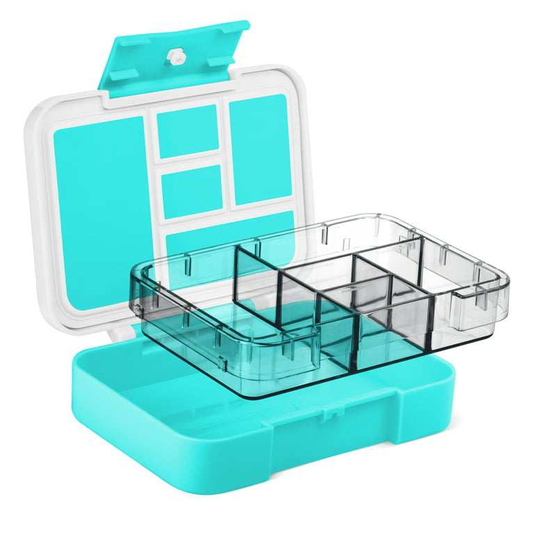 Simple Modern Porter Bento Lunch Box for Kids - Leakproof Divided Container  with 5 compartments for Toddlers, Men, and Women Pattern: Jungle Safari 