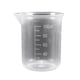 thumbnail image 2 of Transparent Plastic Graduated Measuring Cup for Storage 100ML Wide Mouth Easy to Clean and Read, 2 of 3