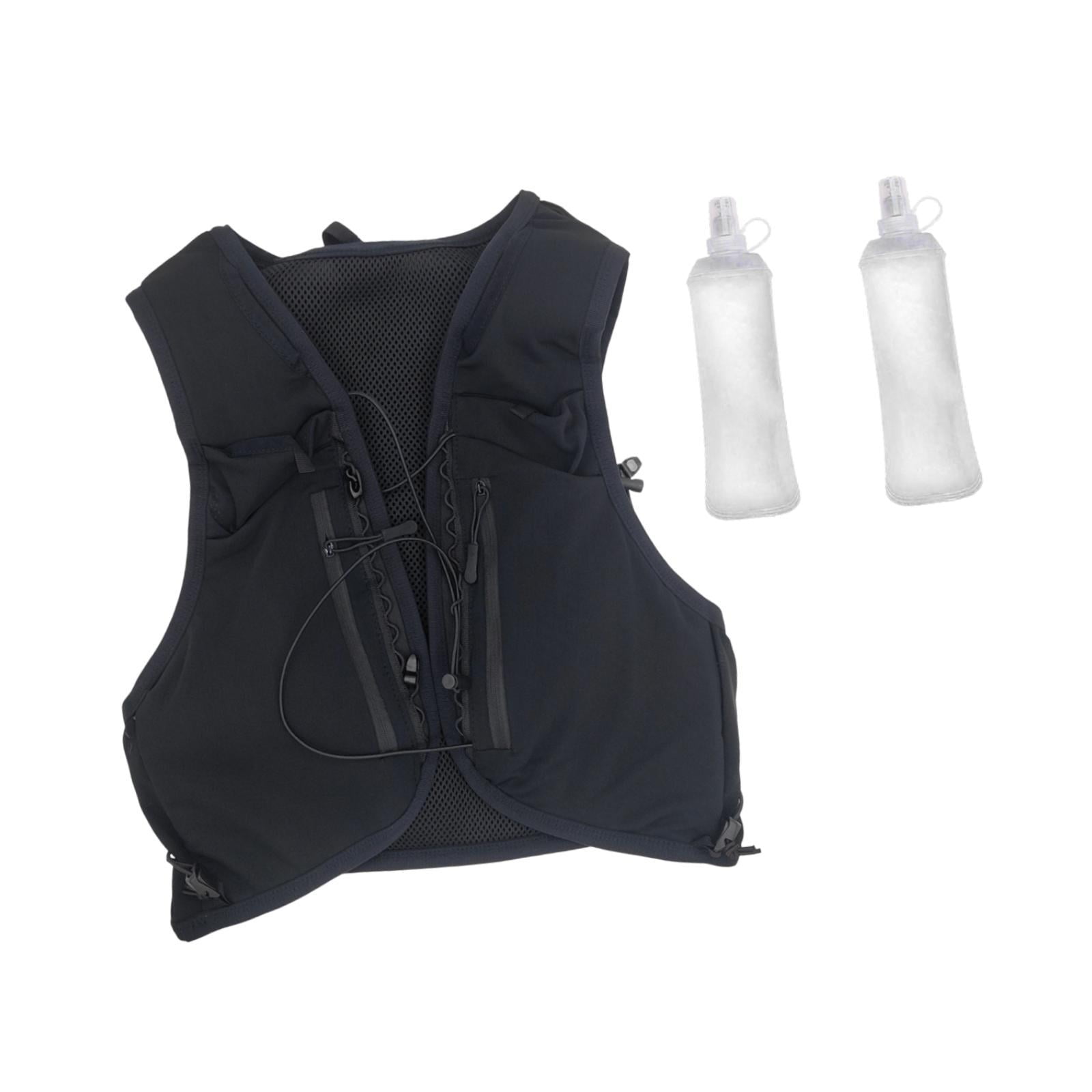harayaa Running Vest for Men Women with Multiple Pockets Pack Water Pack for Hiking Backpacking Mountain Climbing XL