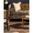 thumbnail image 5 of Unique Loom Reza Collection Area Rug - Washington (7' 1" x 10' Rectangle Brown/Black), 5 of 7