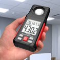 thumbnail image 2 of HT603 Grand Écran Illuminomètre Numérique 180° Mesure de Rotation 200000LUX, 2 of 10