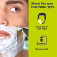 thumbnail image 5 of OneBlade Hybrid Electric Trimmer and Shaver QP2520 for Face Body and Eyebrows, 5 of 12